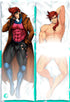 Gambit Dakimakura Body pillow case